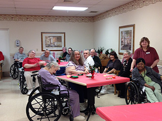 Christmas Party at Manorcare of Barberton